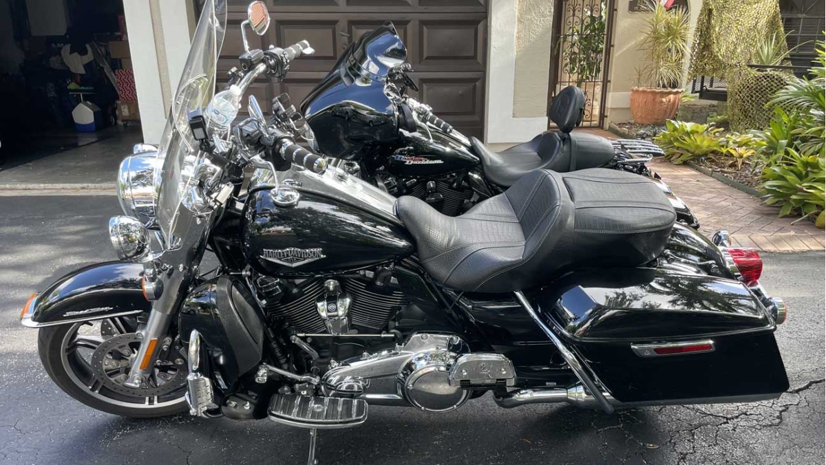 2020 Road King and 2019 Street Glide