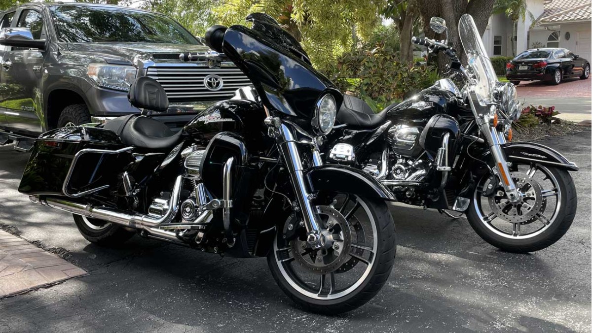 2019 Street Glide with 2020 Road King