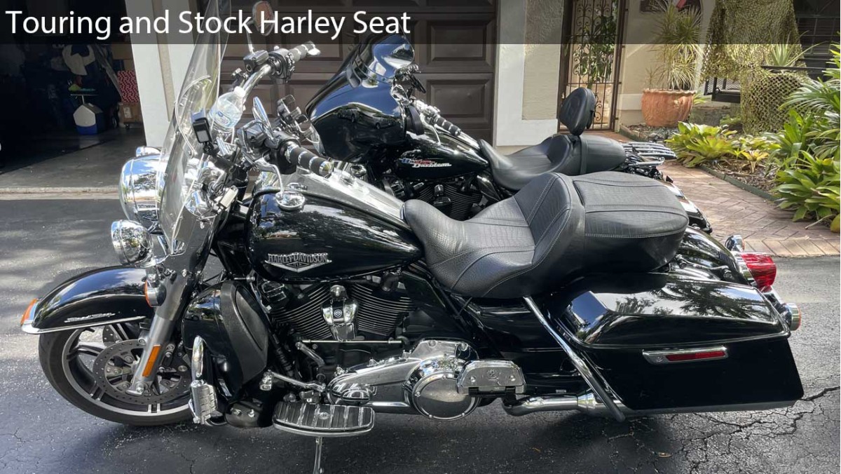 Touring and Stock Harley Seat