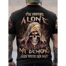 I'm Never Alone Demons Shirt